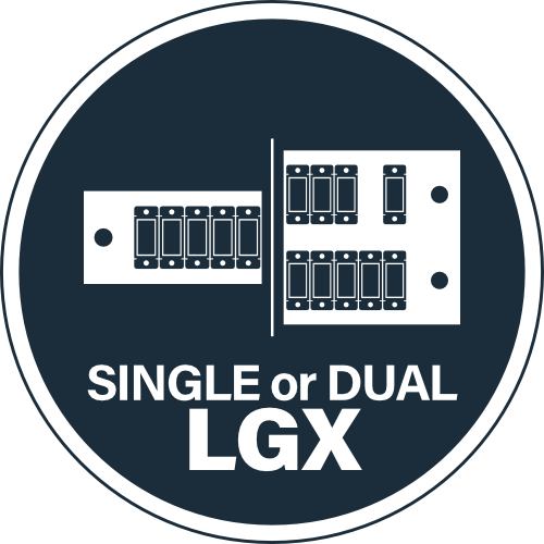Single OR Dual LGX