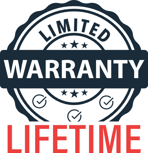 Industry Leading Lifetime Warranty